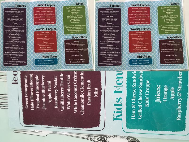 Delicatesse Menu
