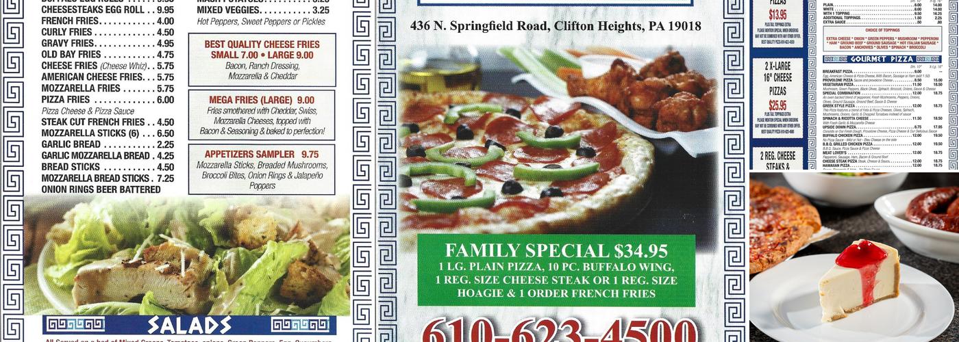 Best Quality Pizza Menu