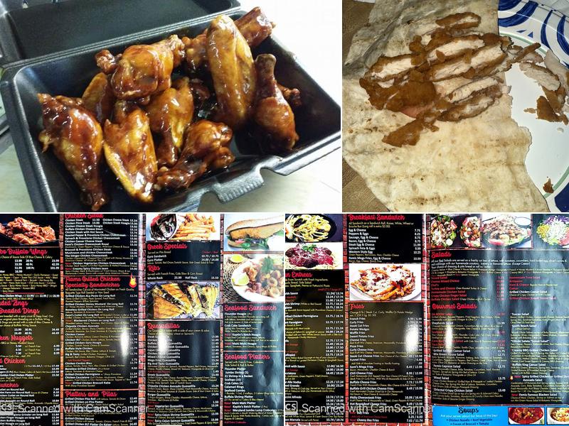 Femi's Pizza Menu
