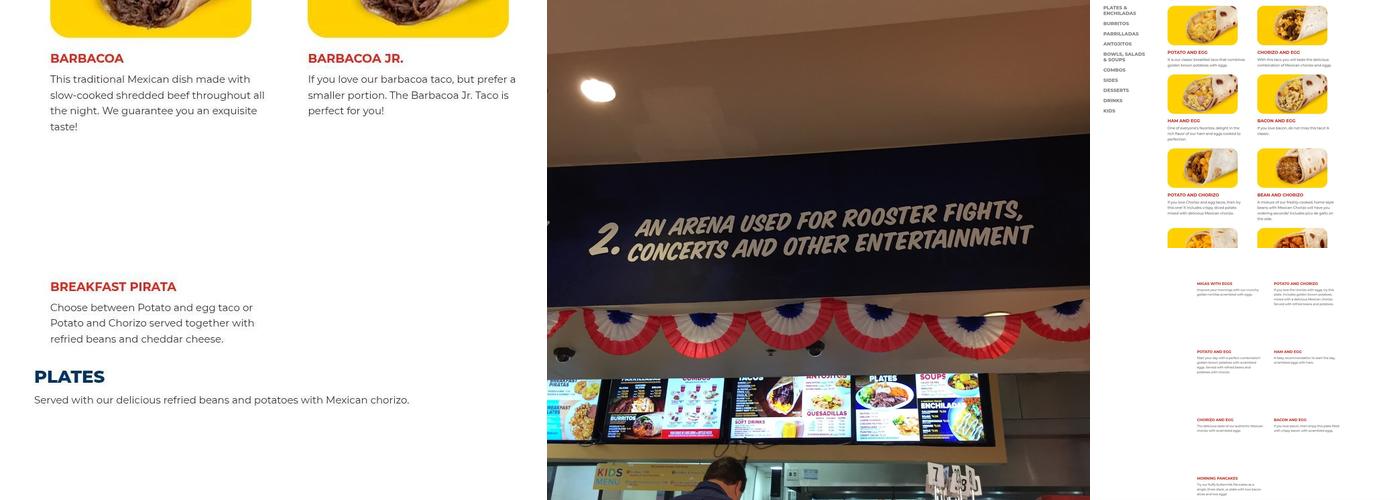 Taco Palenque McPherson Menu