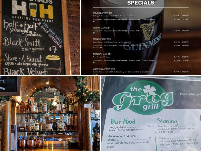 The Grog Grill Menu