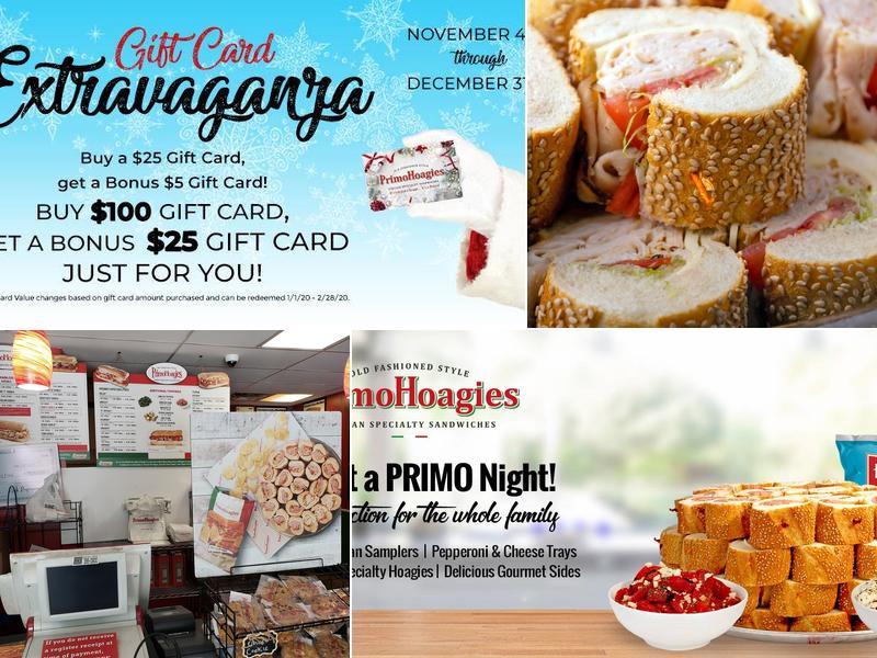 PrimoHoagies Menu