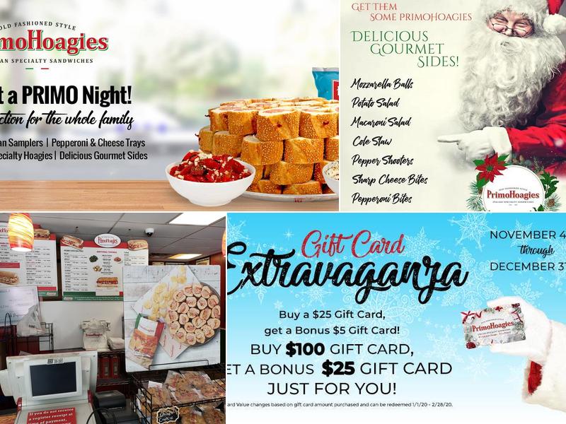 PrimoHoagies Menu