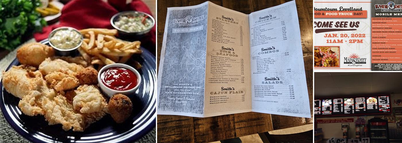 River Smith's Chicken & Catfish Menu