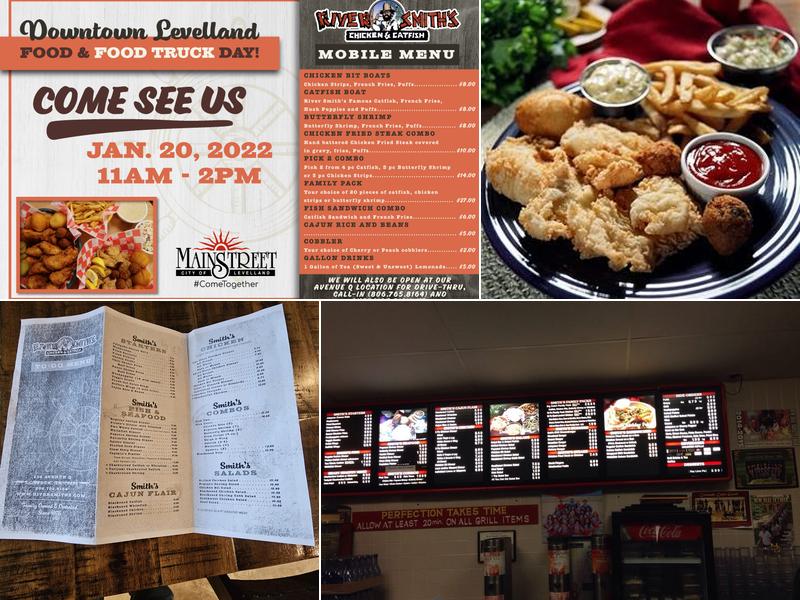 River Smith's Chicken & Catfish Menu