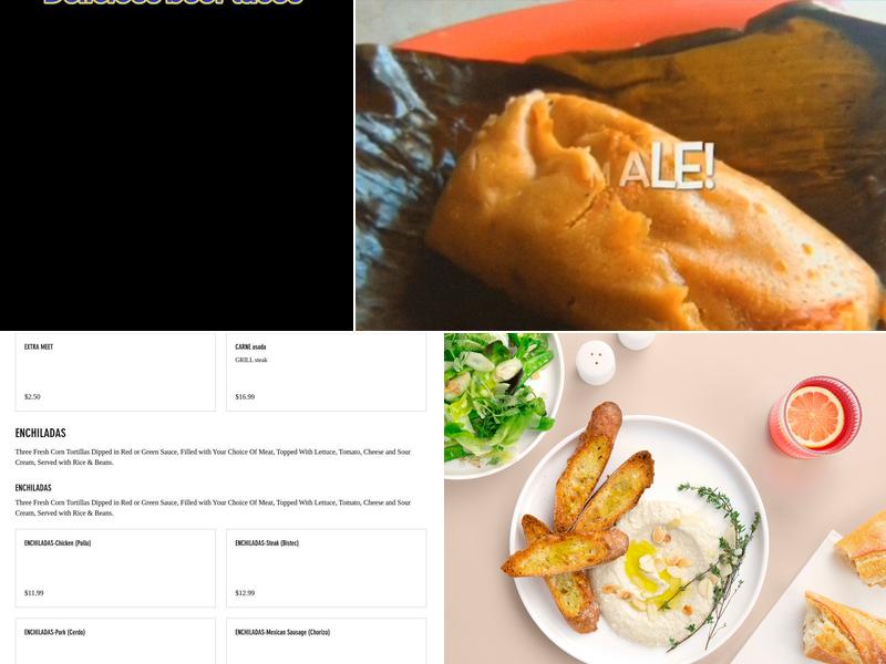Meximac Menu