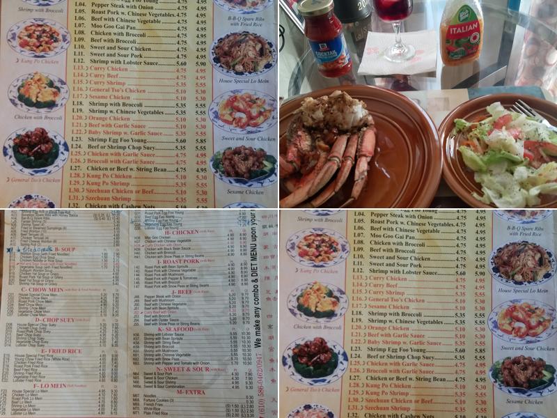 Panda Restaurant Menu