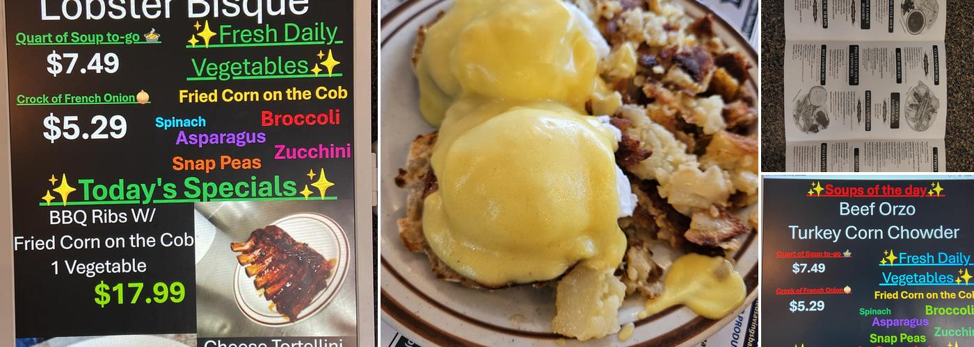 Gateway Diner Menu