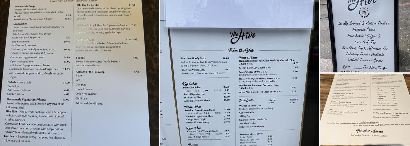 The Hive Menu
