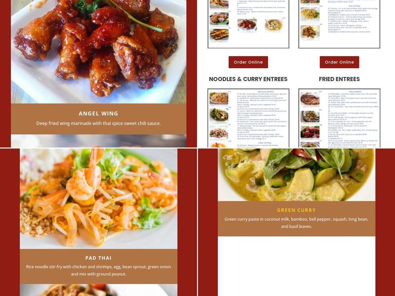 Thai Kitchen Menu