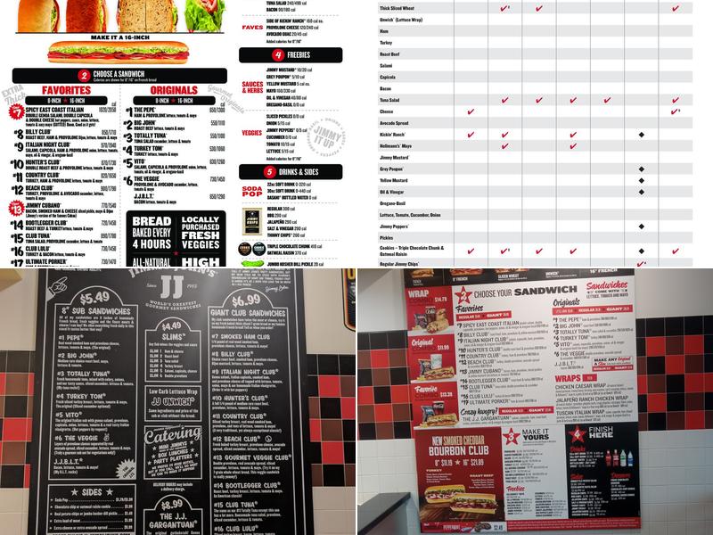 Jimmy John's Menu