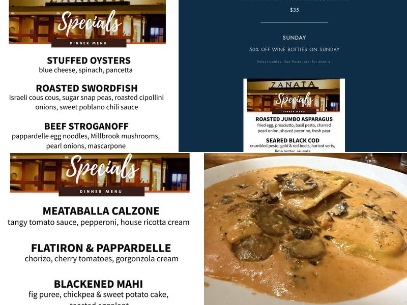Zanata Menu