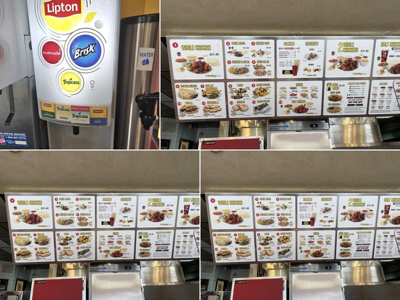 Pollo Regio Menu