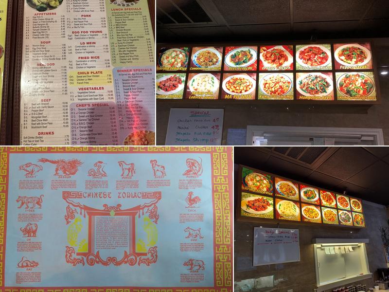 Ming's Kitchen Menu