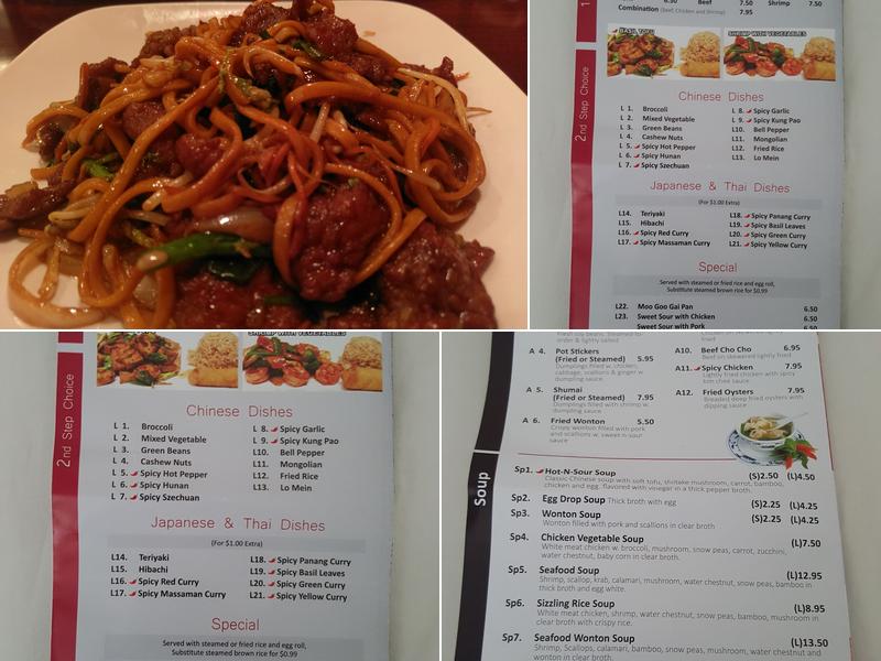 Golden Pot Menu