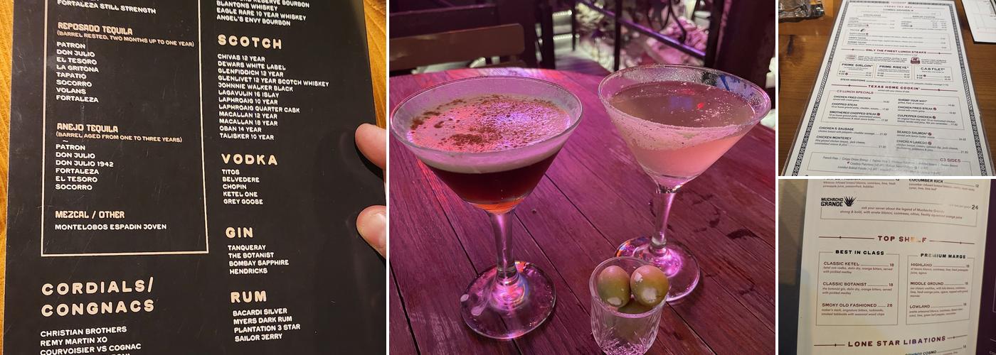 Culpepper Cattle Co. Menu