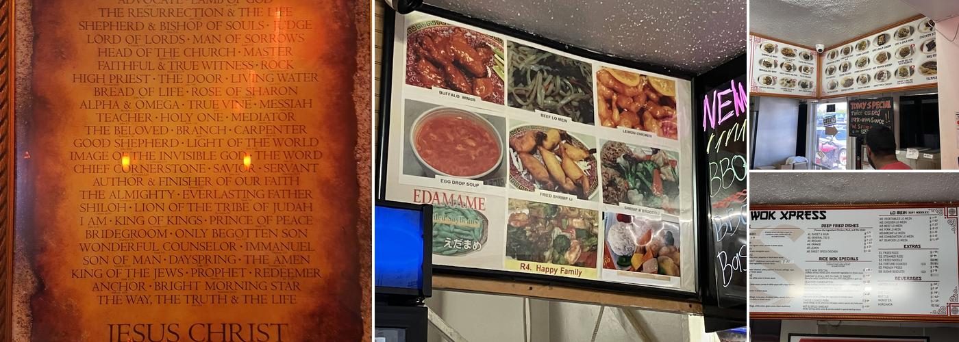 Rice Wok Xpress Menu