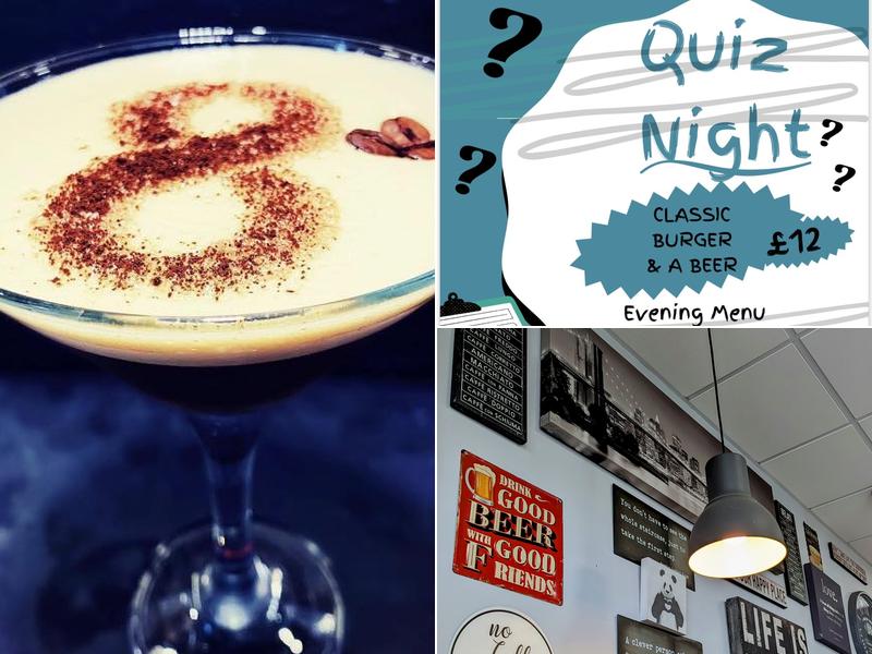 Café No 8 - Café & Bar Menu