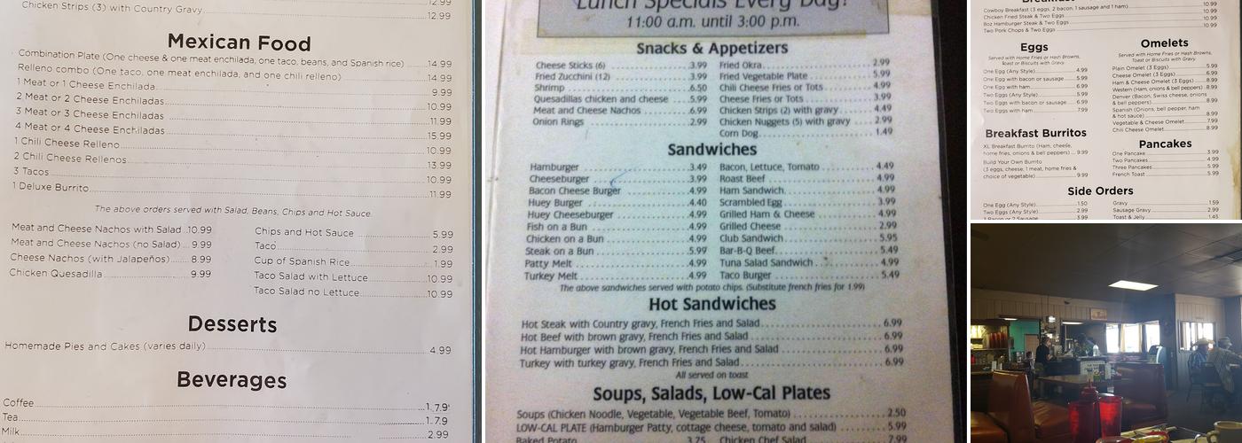 Cattleman's Cafe Menu