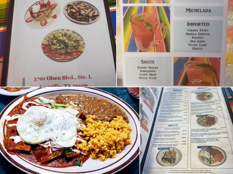 Jacobo's Cafe Menu