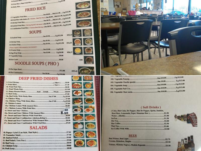 Thai Diamond Menu