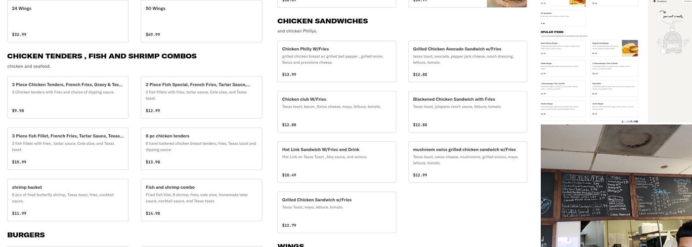 Hav-R Charburger Menu