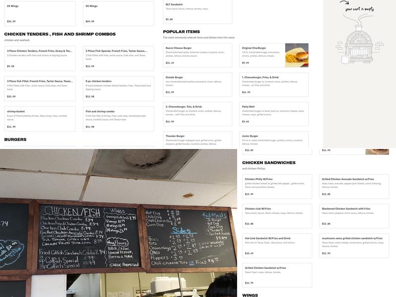 Hav-R Charburger Menu