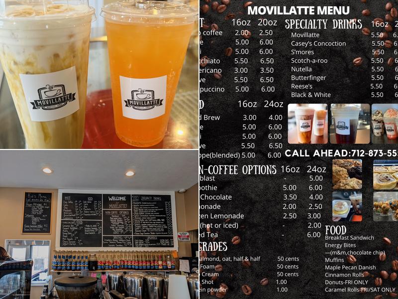 Movillatte Menu
