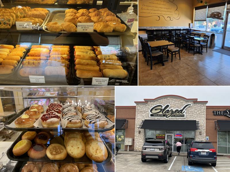 Glazed Kolache and Donuts