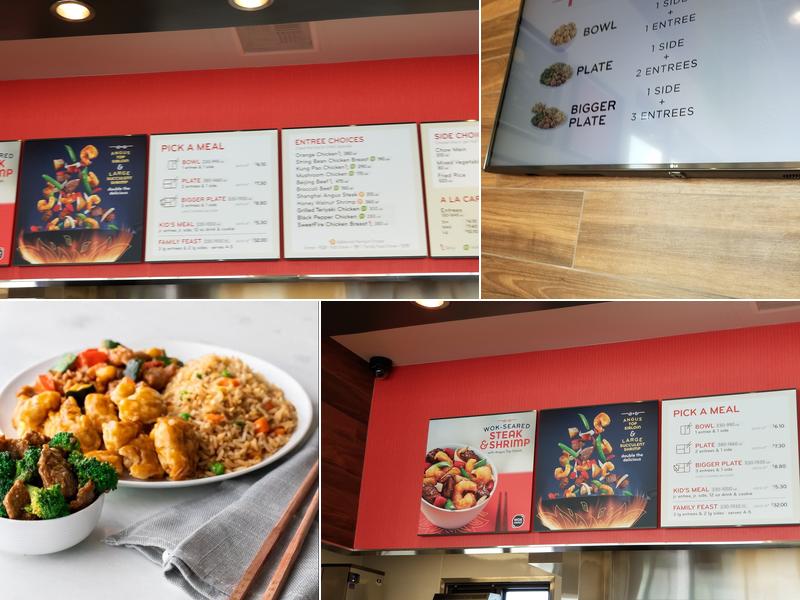 Panda Express Menu