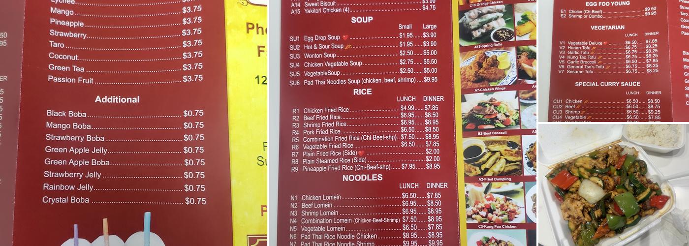 King China Express Menu