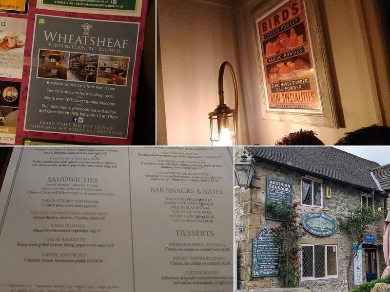 Wheatsheaf Pub and Pantry Menu