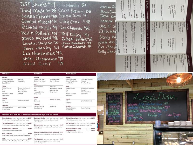 Lercy's Diner West Menu