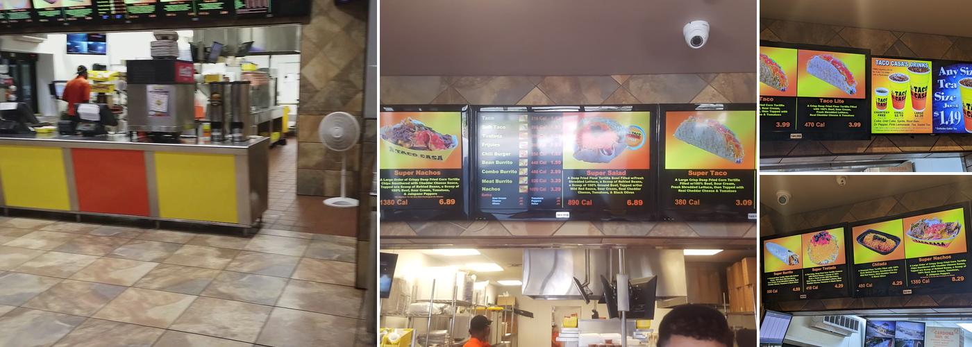 Taco Casa Menu