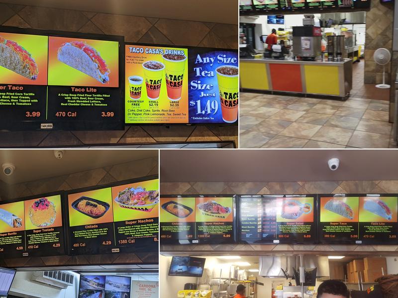 Taco Casa Menu