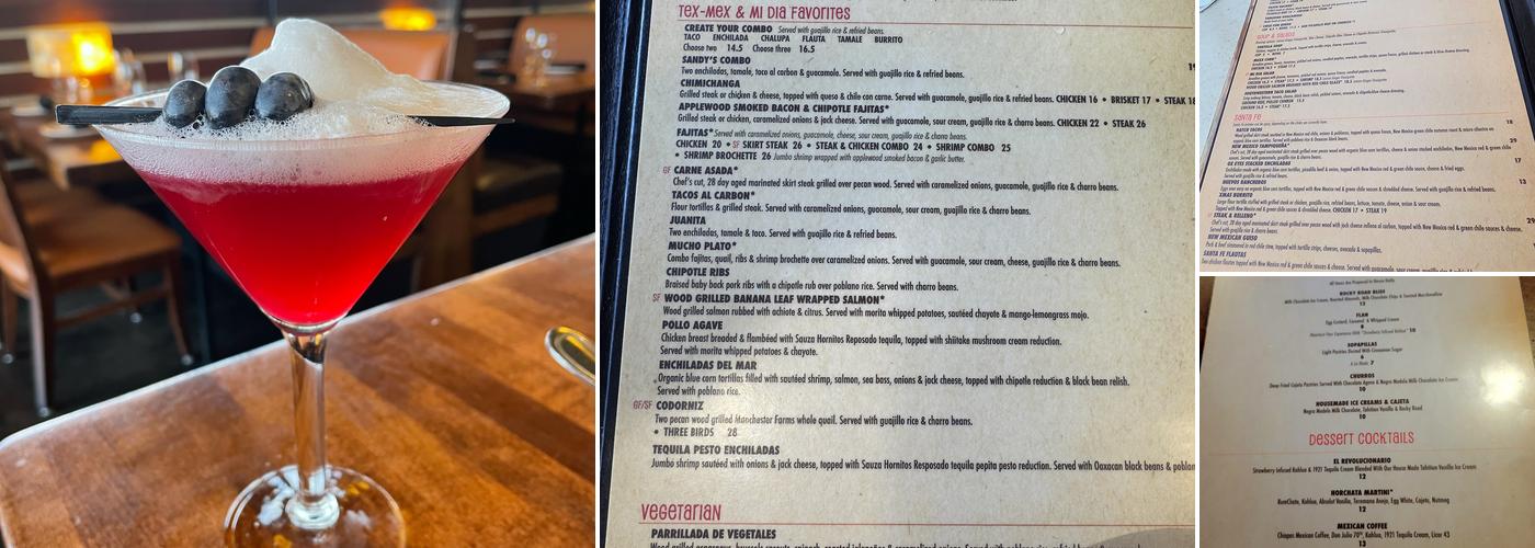 Mi Dia From Scratch Menu