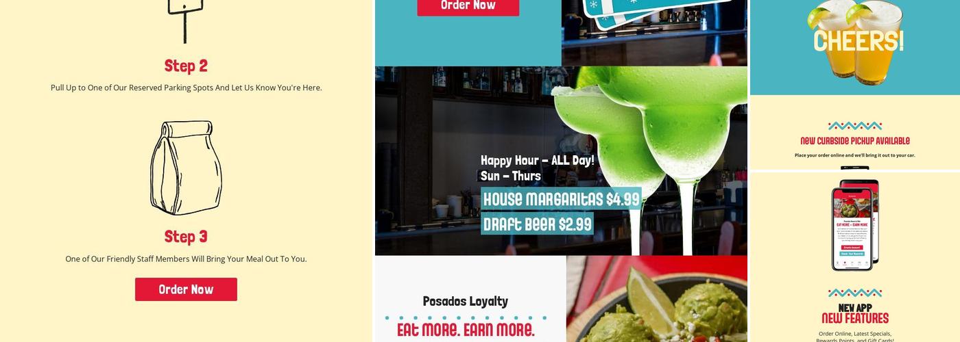 Posados Cafe-Mesquite Menu