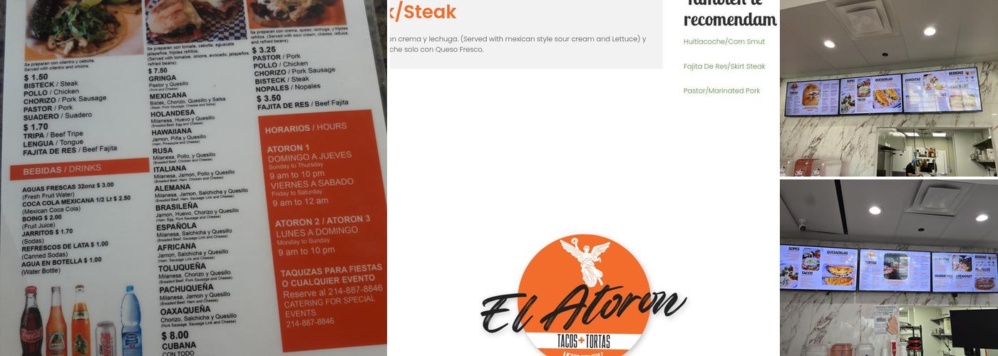 El Atoron Menu