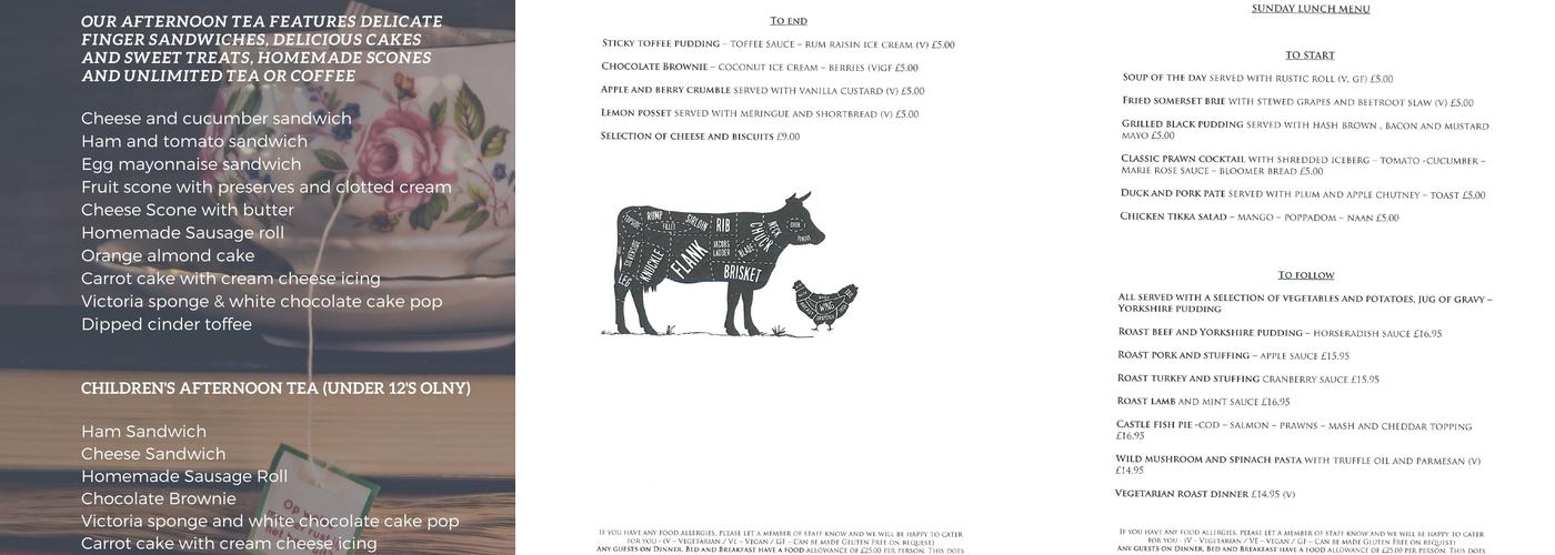 1189 Bar & Kitchen Menu