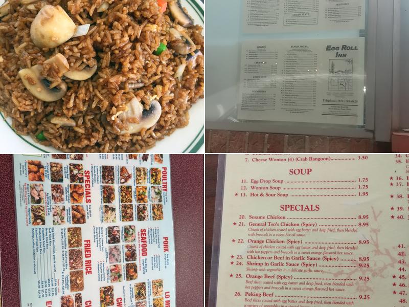 Eggroll Inn Menu