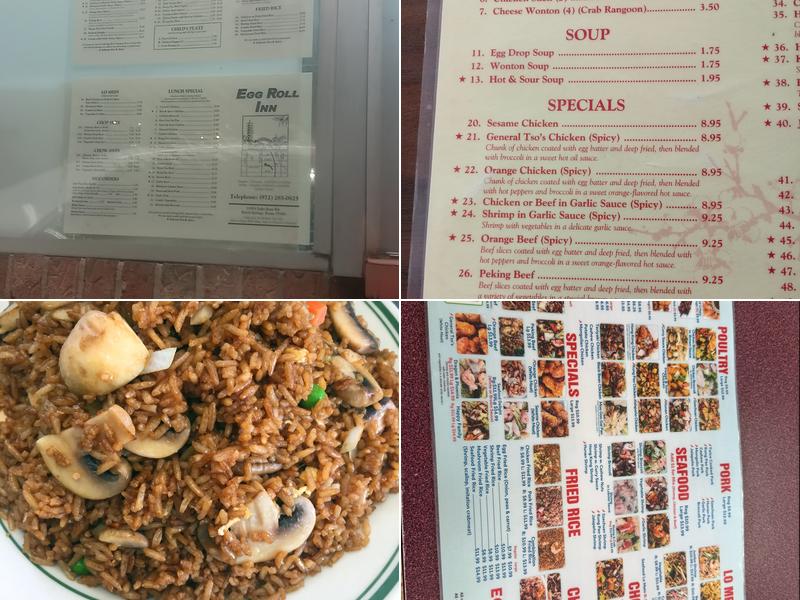 Eggroll Inn Menu