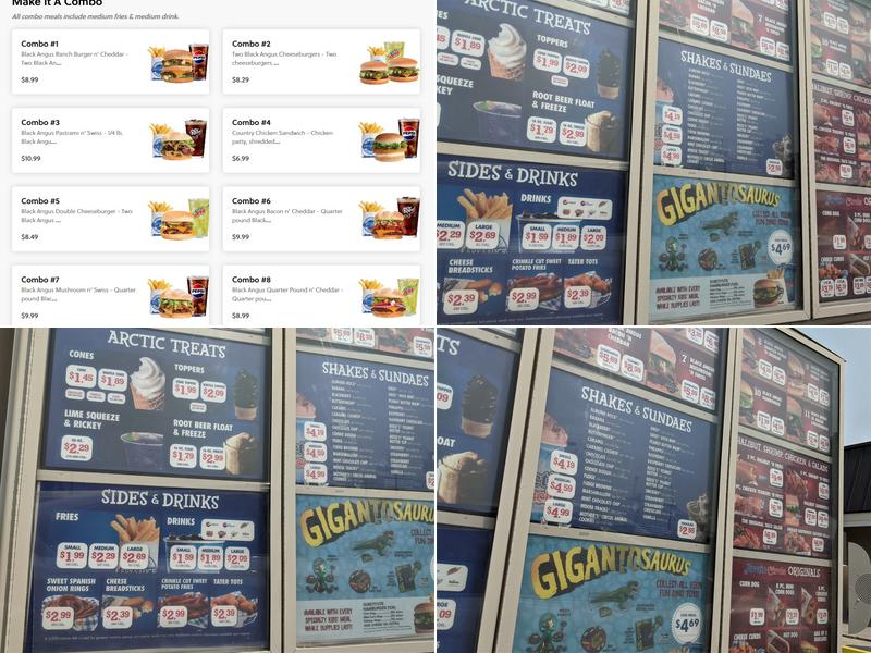 Arctic Circle Menu