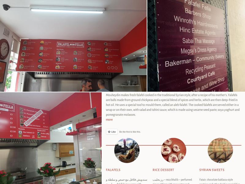 Falafel Fella Menu