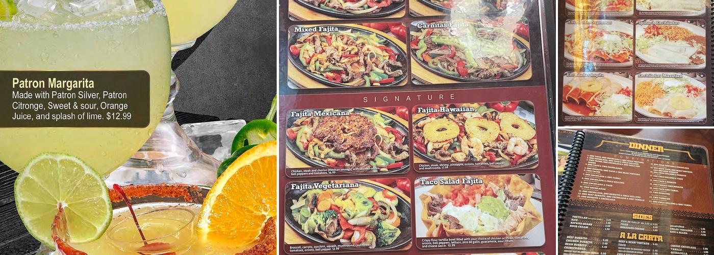 San Pedro Méxican Restaurant Menu