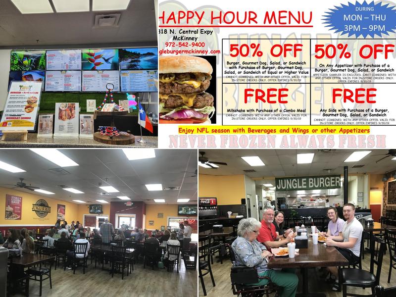 Jungle Burger 318 N Central Expy, McKinney