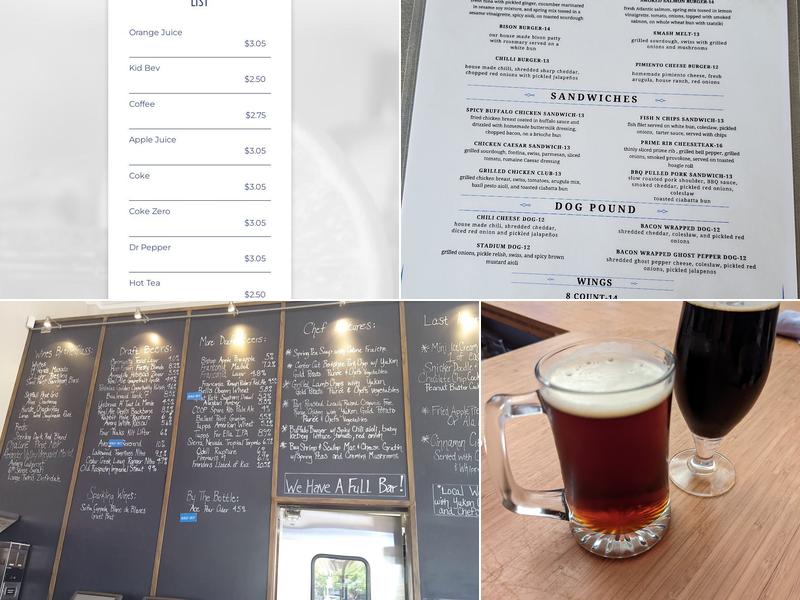 Square Burger Menu