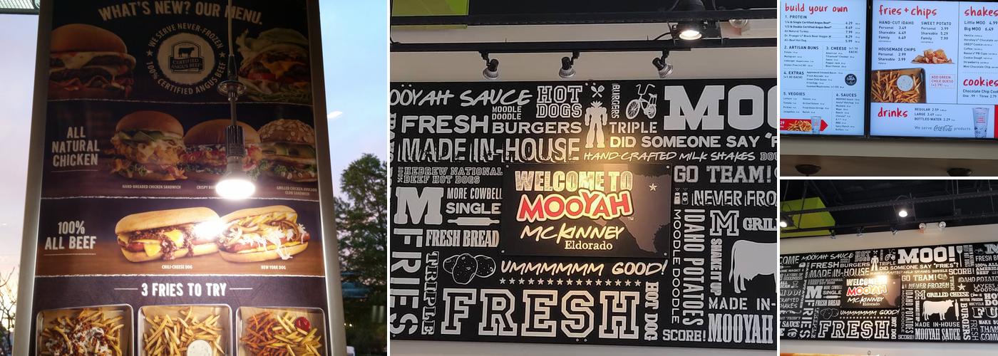 MOOYAH Burgers, Fries & Shakes Menu