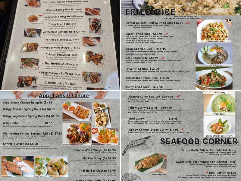 Noodle Wave McKinney Menu