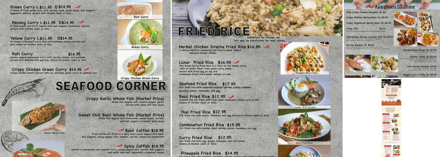 Noodle Wave Garland Menu