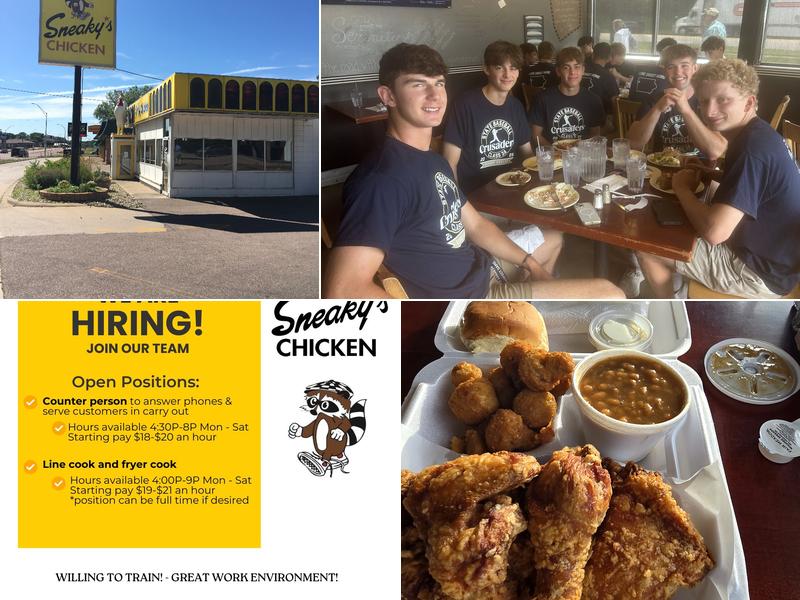 Sneaky's Chicken 3711 Gordon Dr, Sioux City
